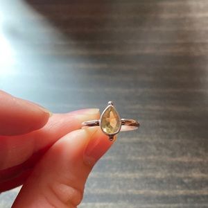 Citrine ring